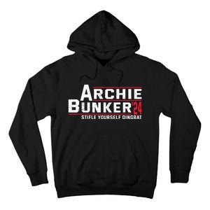 Archie Bunker 24 Stifle Yourself Dingbat Tall Hoodie