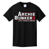 Archie Bunker 24 Stifle Yourself Dingbat Kids T-Shirt