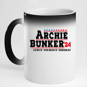 Archie Bunker 24 Stifle Yourself Dingbat 11oz Black Color Changing Mug