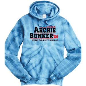 Archie Bunker 24 Stifle Yourself Dingbat Tie Dye Hoodie