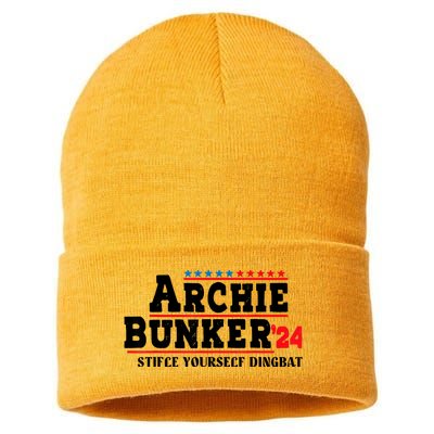 Archie Bunker 24 Stifle Yourself Dingbat Sustainable Knit Beanie