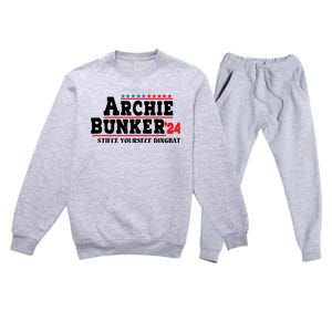 Archie Bunker 24 Stifle Yourself Dingbat Premium Crewneck Sweatsuit Set