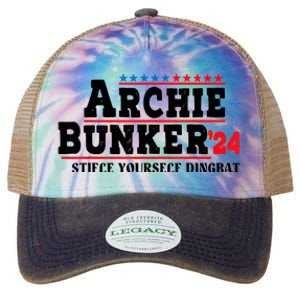 Archie Bunker 24 Stifle Yourself Dingbat Legacy Tie Dye Trucker Hat