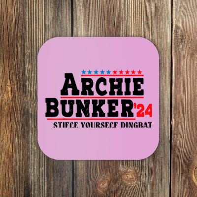 Archie Bunker 24 Stifle Yourself Dingbat Coaster