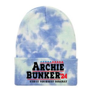 Archie Bunker 24 Stifle Yourself Dingbat Tie Dye 12in Knit Beanie