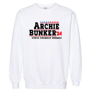 Archie Bunker 24 Stifle Yourself Dingbat Garment-Dyed Sweatshirt