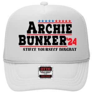 Archie Bunker 24 Stifle Yourself Dingbat High Crown Mesh Back Trucker Hat