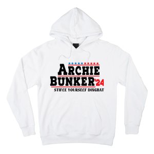 Archie Bunker 24 Stifle Yourself Dingbat Hoodie