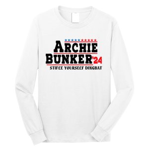 Archie Bunker 24 Stifle Yourself Dingbat Long Sleeve Shirt