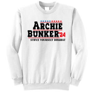 Archie Bunker 24 Stifle Yourself Dingbat Sweatshirt