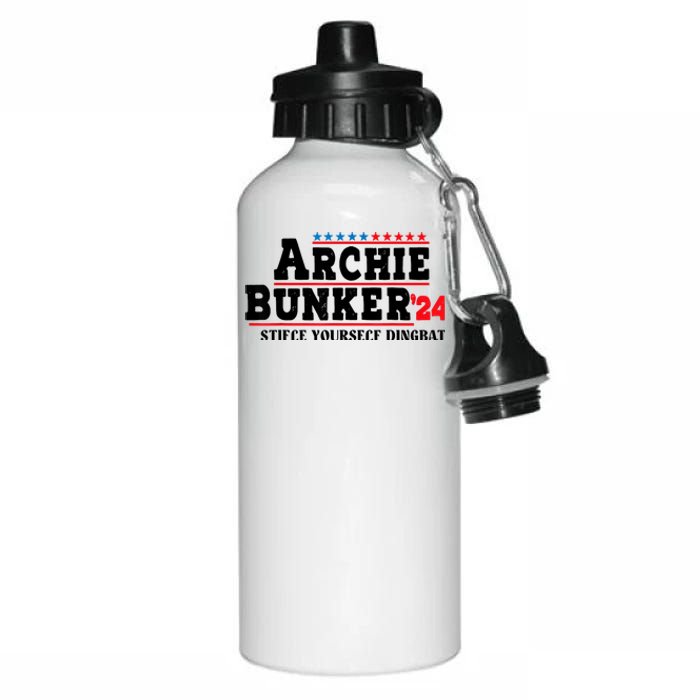 Archie Bunker 24 Stifle Yourself Dingbat Aluminum Water Bottle