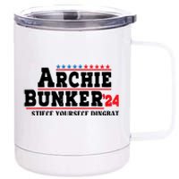 Archie Bunker 24 Stifle Yourself Dingbat 12 oz Stainless Steel Tumbler Cup