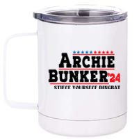 Archie Bunker 24 Stifle Yourself Dingbat 12 oz Stainless Steel Tumbler Cup