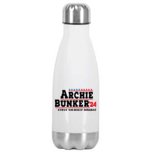 Archie Bunker 24 Stifle Yourself Dingbat Stainless Steel Insulated Water Bottle