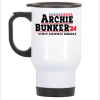 Archie Bunker 24 Stifle Yourself Dingbat Stainless Steel Travel Mug