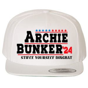 Archie Bunker 24 Stifle Yourself Dingbat Wool Snapback Cap