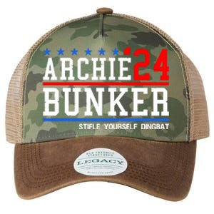 Archie Bunker 24 For President 2024 Legacy Tie Dye Trucker Hat