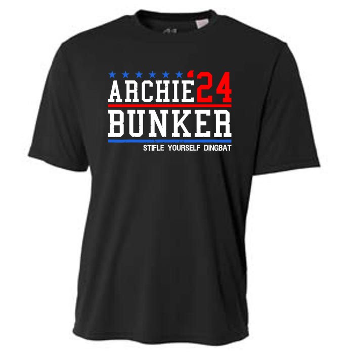 Archie Bunker 24 For President 2024 Cooling Performance Crew T-Shirt