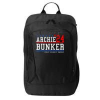 Archie Bunker 24 For President 2024 City Backpack