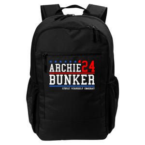 Archie Bunker 24 For President 2024 Daily Commute Backpack