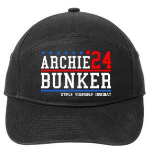 Archie Bunker 24 For President 2024 7-Panel Snapback Hat