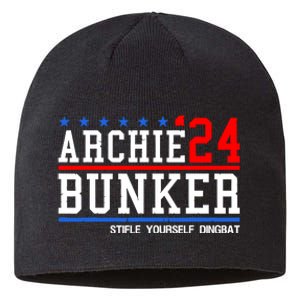 Archie Bunker 24 For President 2024 Sustainable Beanie