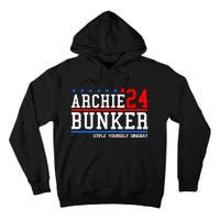 Archie Bunker 24 For President 2024 Tall Hoodie