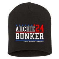 Archie Bunker 24 For President 2024 Short Acrylic Beanie