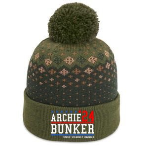 Archie Bunker 24 For President 2024 The Baniff Cuffed Pom Beanie