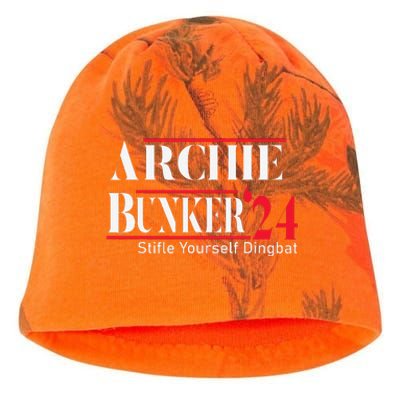 Archie Bunker 24 For President Kati - Camo Knit Beanie