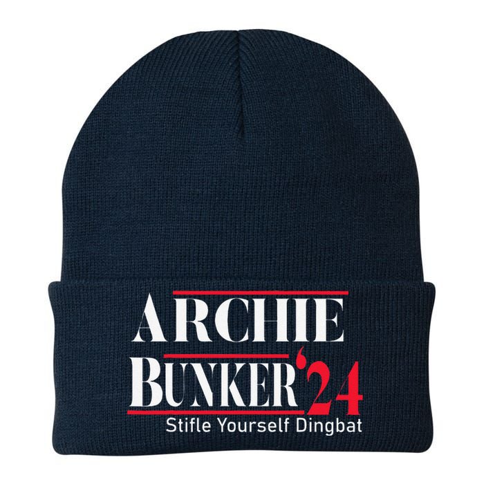 Archie Bunker 24 For President Knit Cap Winter Beanie