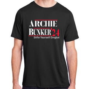 Archie Bunker 24 For President 2024 Adult ChromaSoft Performance T-Shirt