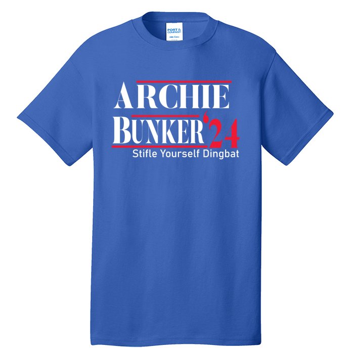 Archie Bunker 24 For President 2024 Tall T-Shirt