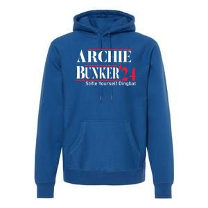 Archie Bunker 24 For President 2024 Premium Hoodie