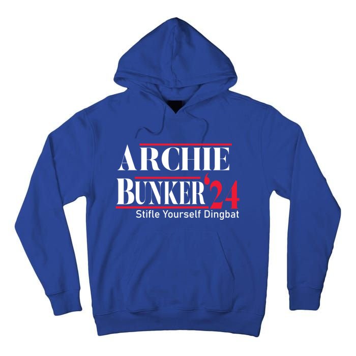 Archie Bunker 24 For President 2024 Tall Hoodie