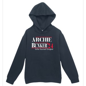 Archie Bunker 24 For President 2024 Urban Pullover Hoodie