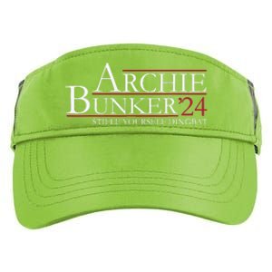 Archie Bunker 24. Stifle Yourself Dingbat Adult Drive Performance Visor