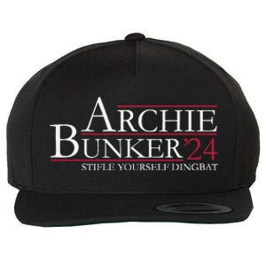 Archie Bunker 24. Stifle Yourself Dingbat Wool Snapback Cap