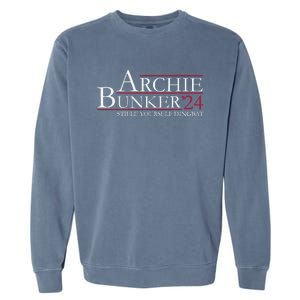 Archie Bunker 24. Stifle Yourself Dingbat Garment-Dyed Sweatshirt