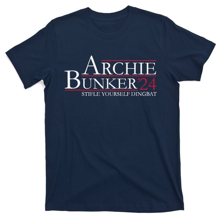 Archie Bunker 24. Stifle Yourself Dingbat T-Shirt