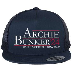 Archie Bunker 24. Stifle Yourself Dingbat Flat Bill Trucker Hat