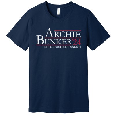 Archie Bunker 24. Stifle Yourself Dingbat Premium T-Shirt