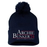 Archie Bunker 24. Stifle Yourself Dingbat Pom Pom 12in Knit Beanie