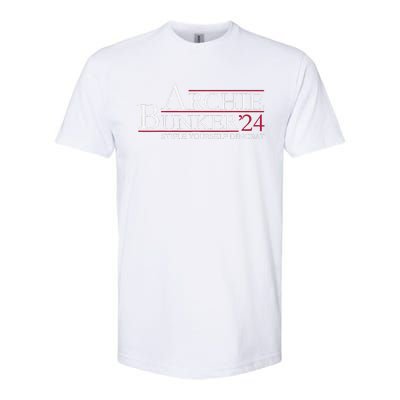 Archie Bunker 24. Stifle Yourself Dingbat Softstyle CVC T-Shirt