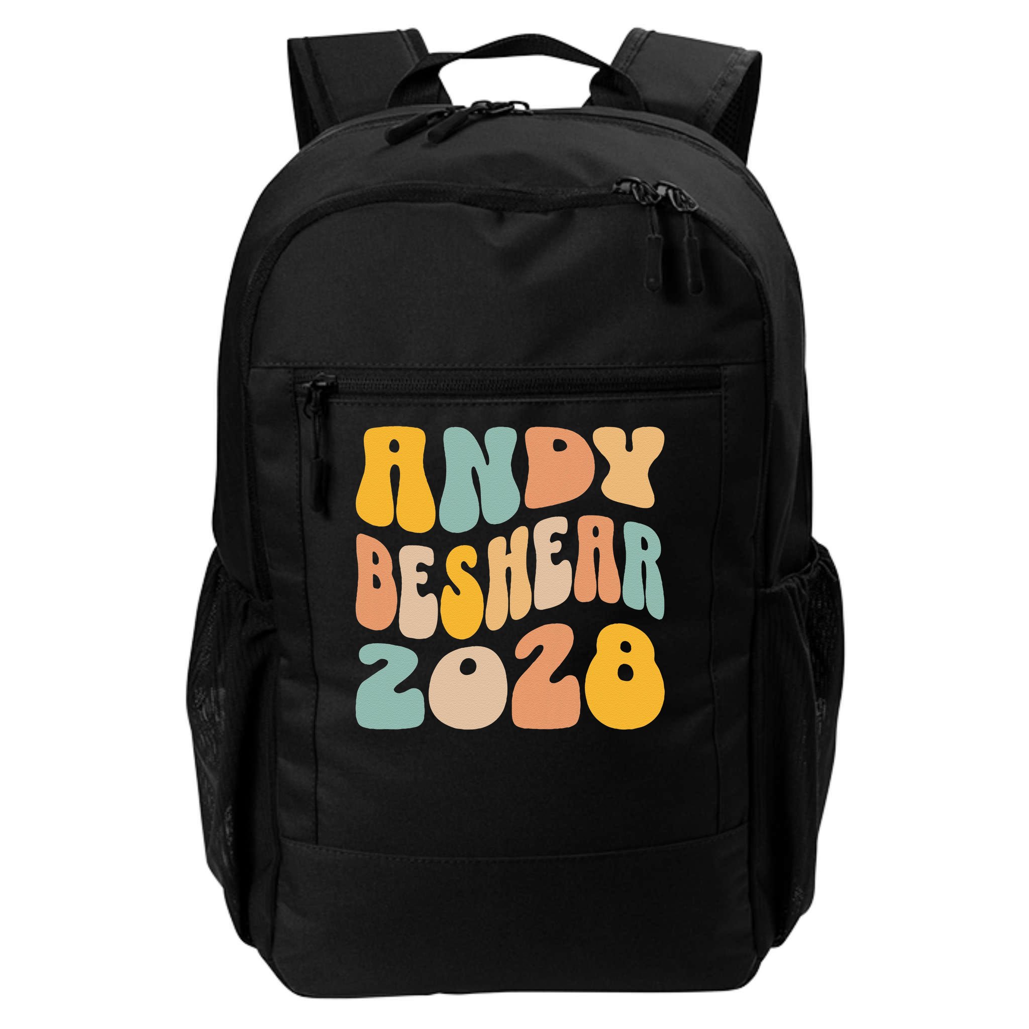 Andy Beshear 2028 For President Resist Wavy Groovy Election Backpack