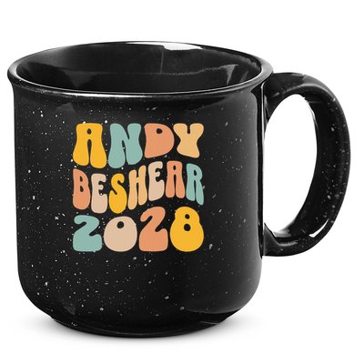Andy Beshear 2028 For President Resist Wavy Groovy Election 15oz Campfire Ceramic Mug