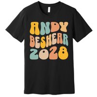 Andy Beshear 2028 For President Resist Wavy Groovy Election Premium T-Shirt