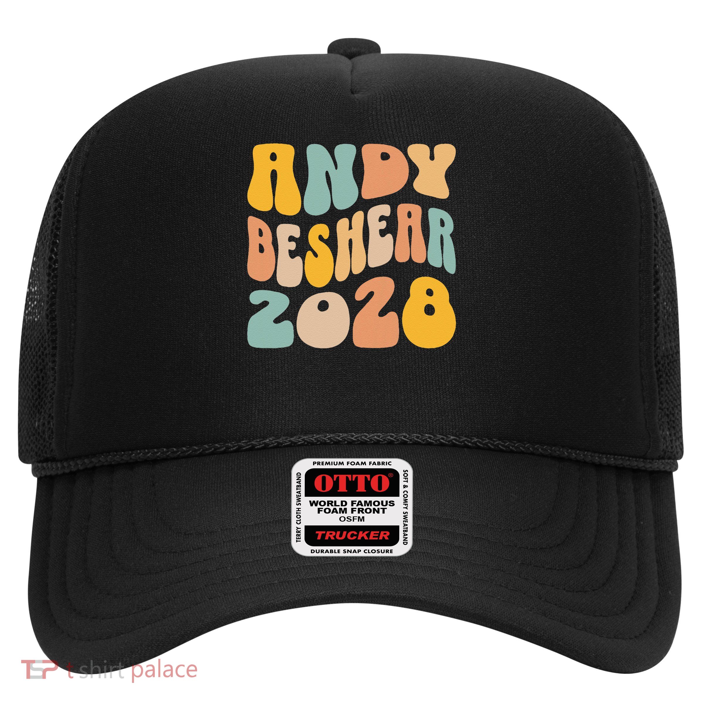 Andy Beshear 2028 For President Resist Wavy Groovy Election Trucker Hat