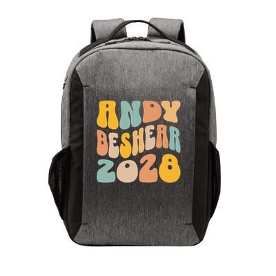 Andy Beshear 2028 For President Resist Wavy Groovy Election Vector Backpack