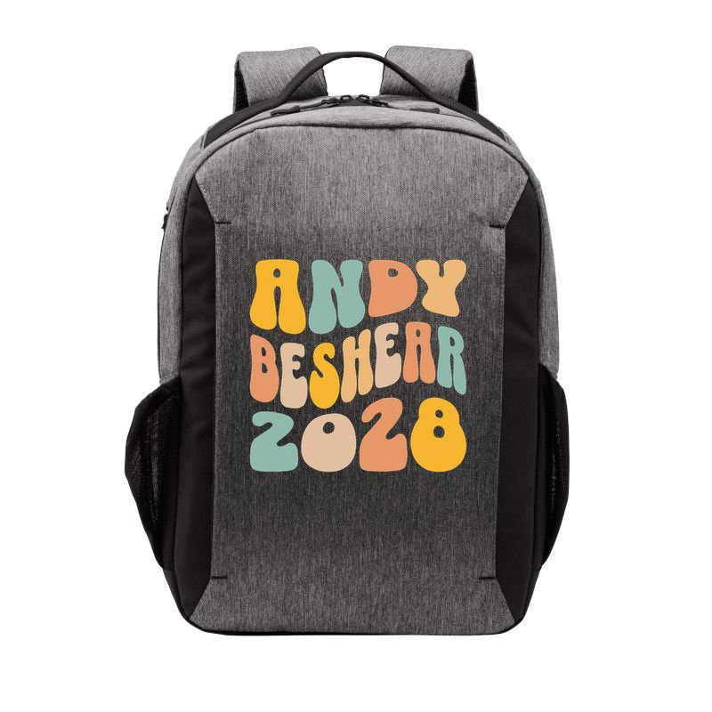 Andy Beshear 2028 For President Resist Wavy Groovy Election Vector Backpack